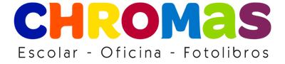 logo chromas - productos escolares y de oficina bolivia